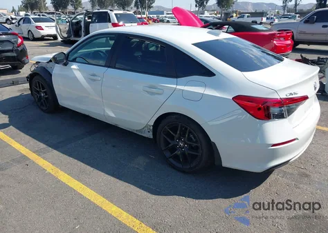 2022 Honda Civic Sport z USA, uszkodzony, nr VIN 2HGFE2F57NH607186